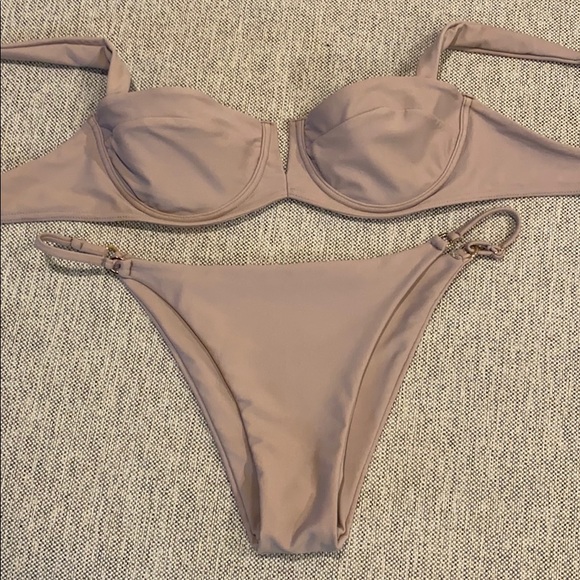 Monday Swimwear Other - Monday Swimwear Light Lilac Bikini Set - Size M